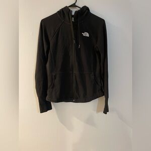 The North Face Women's size small full zip hoodie jacket in Black.